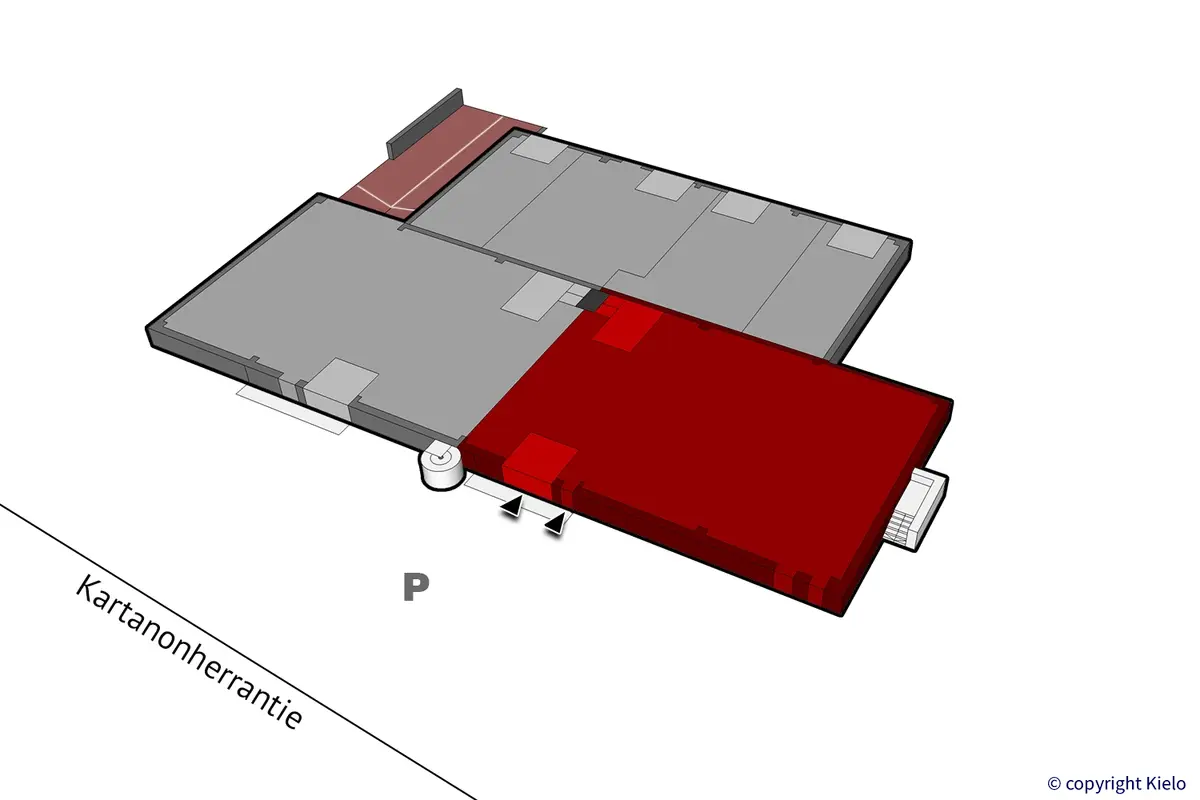 Kartanonherrantie 7, Espoo. katutasin 412 m2 toimitilan sijaintikuva.