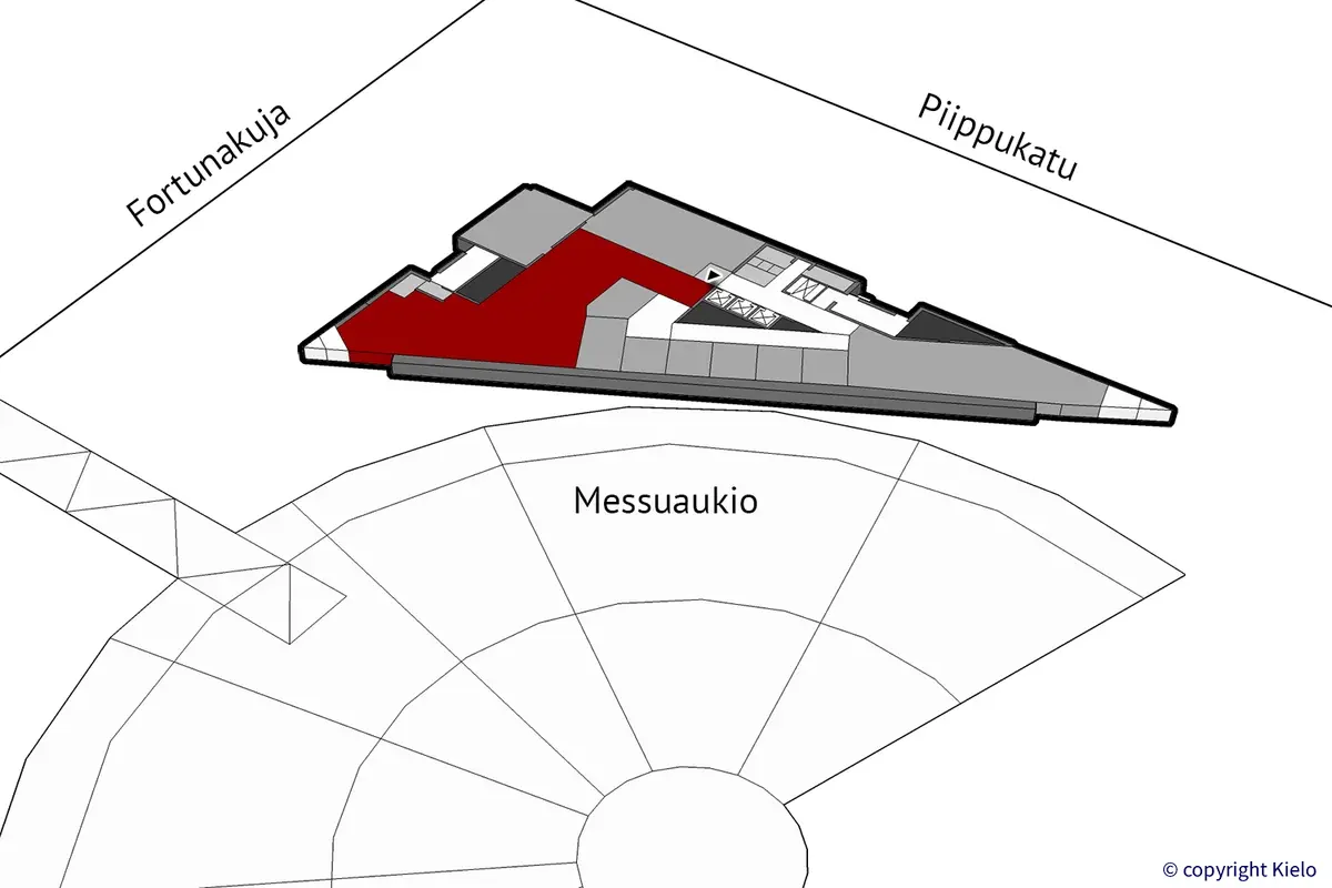 Innova 1, toimitilan toimisto 251 m2 / 4. kerros sijaintikuva