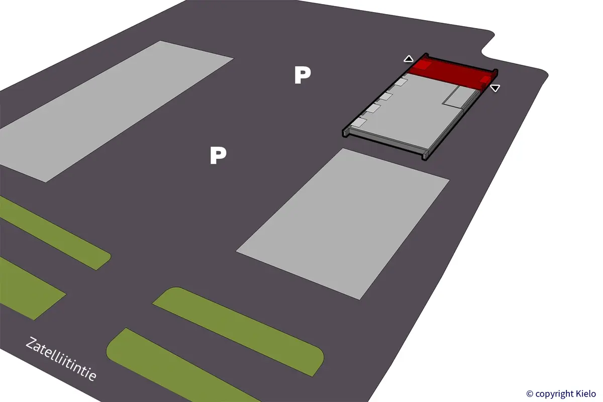 Zatelliitintie 17, Kempele, katutason 100,5 m² toimitilan sijaintikuva.
