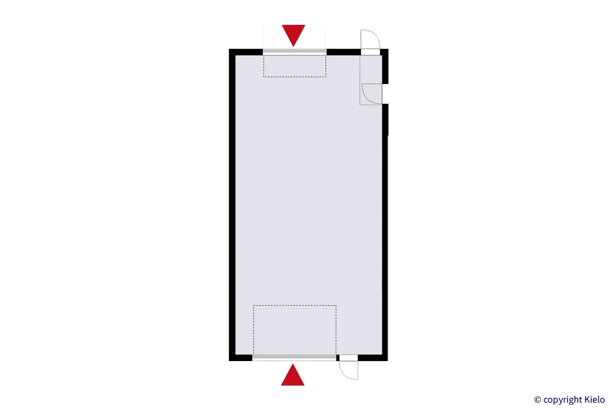 Zatelliitintie 17, Kempele, katutason 100,5 m² toimitilan pohjakuva.
