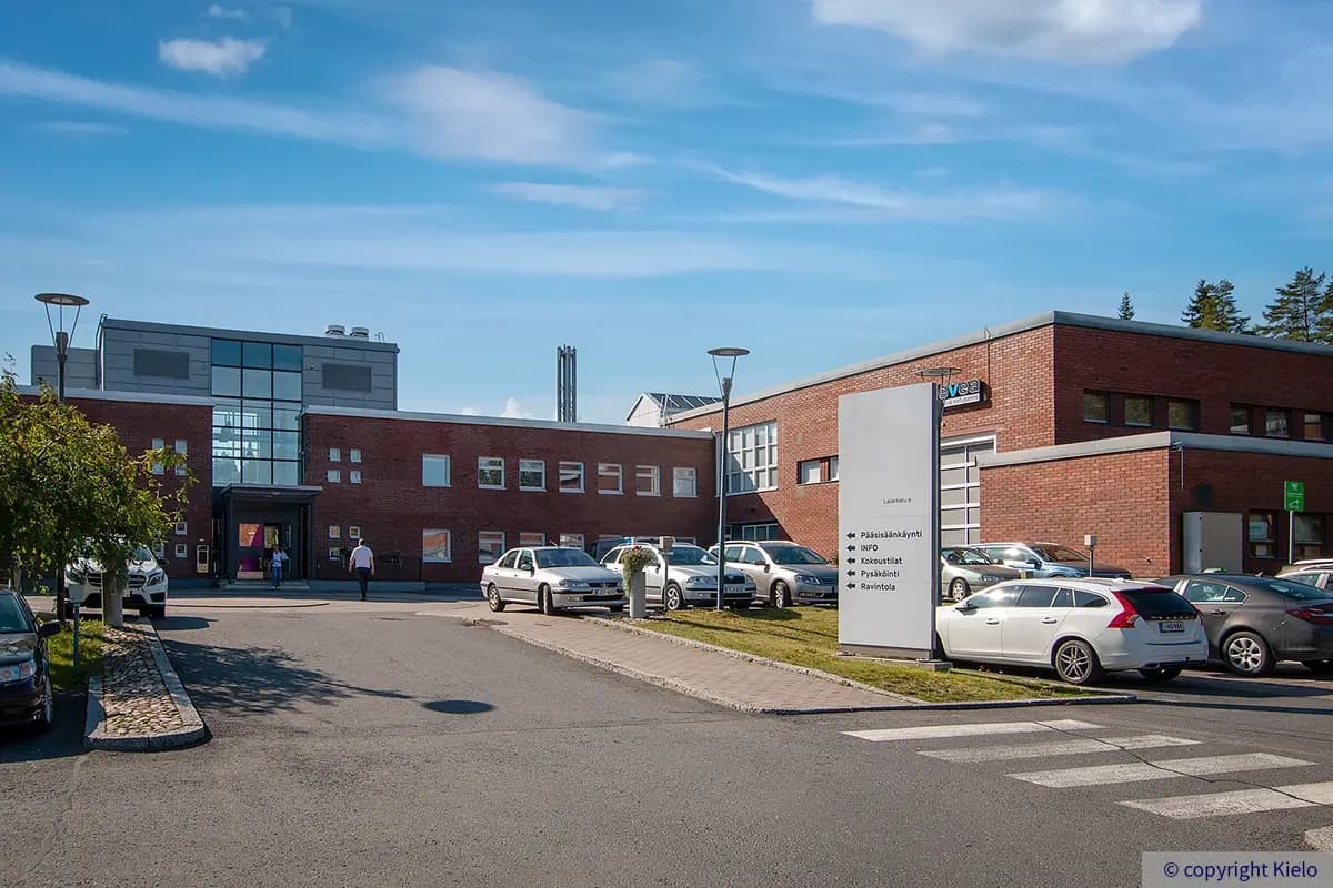 Lappeenrannan Laserkatu 6 julkisivukuvassa.