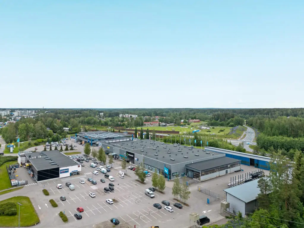 alikeravantie toimitilan ilmakuva