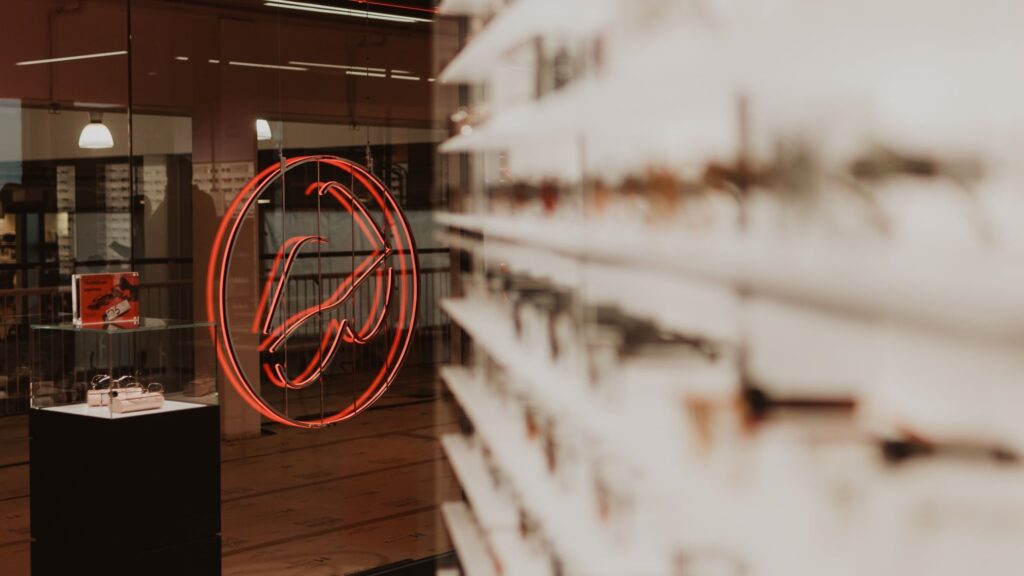 synsam liikkeen julkisivu