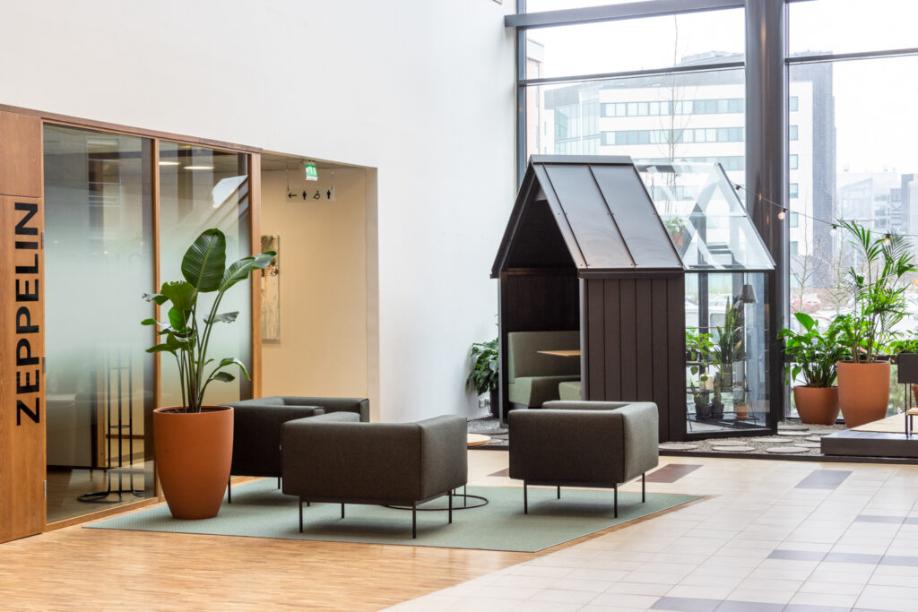 gate8 toimitilan aulatila