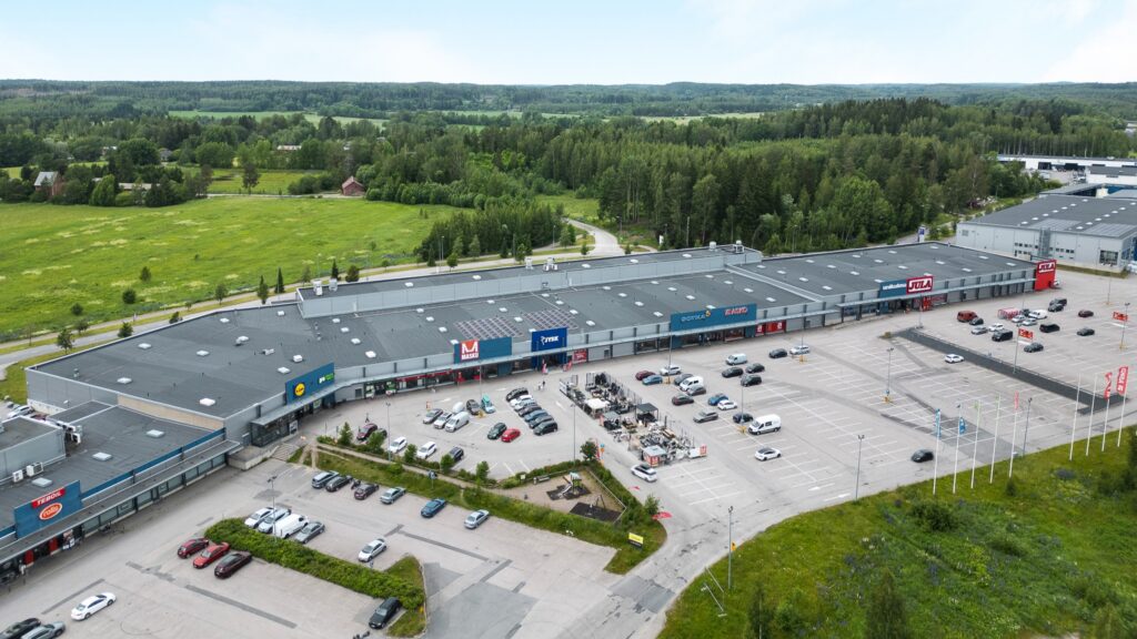 Kodinkeskus Sveitsin Portaali -ilmakuva