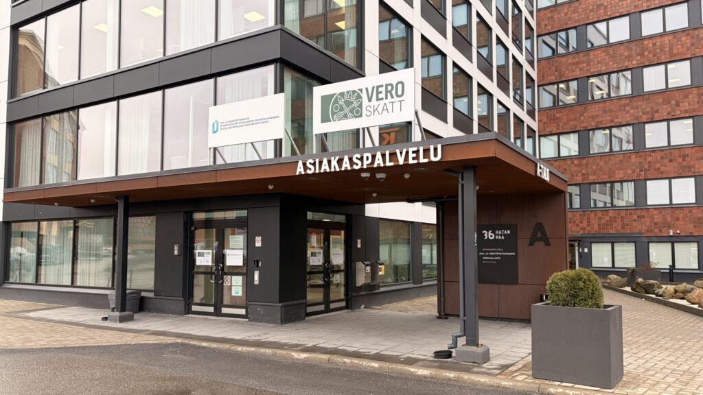 36Hatanpään Verohallinnon sisääntulo