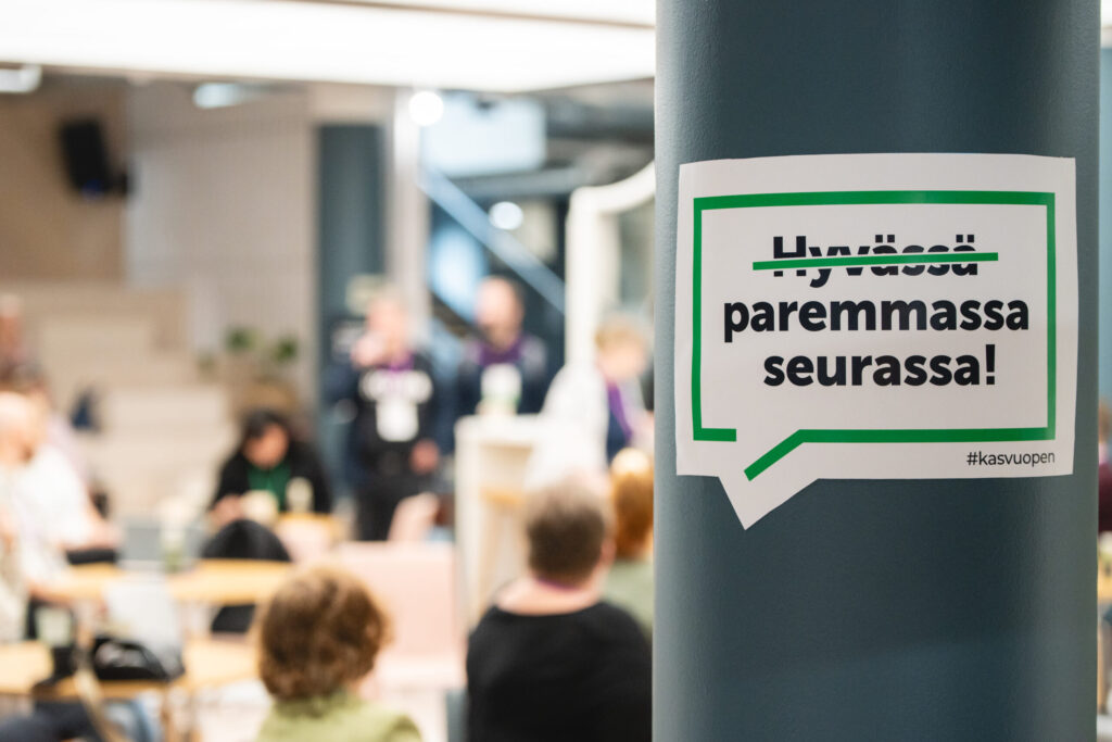 Kasvu Openin tilaisuus viime vuonna 2025