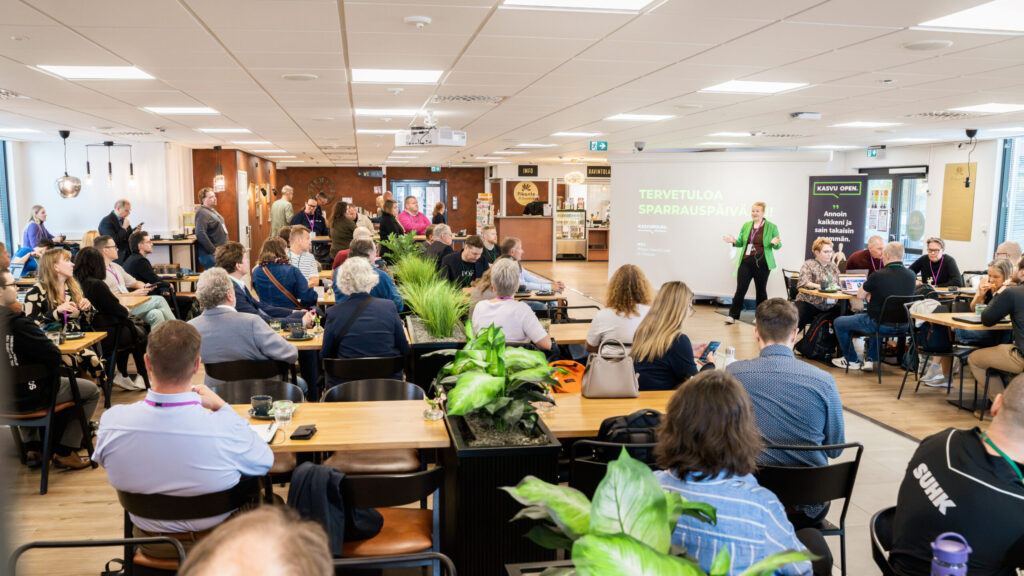 Kasvu Open -päivä alkaa Tampereella